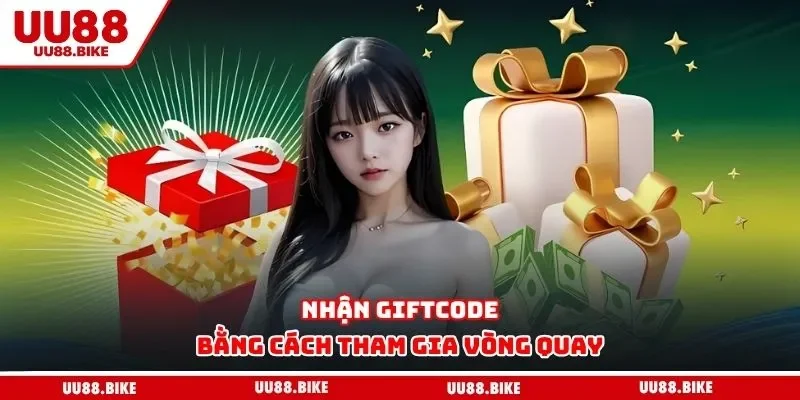 Giftcode UU88 Hôm Nay Cực Khủng Dành Cho Mọi Tân Thủ Nhận giftcode bằng cách tham gia vòng quay