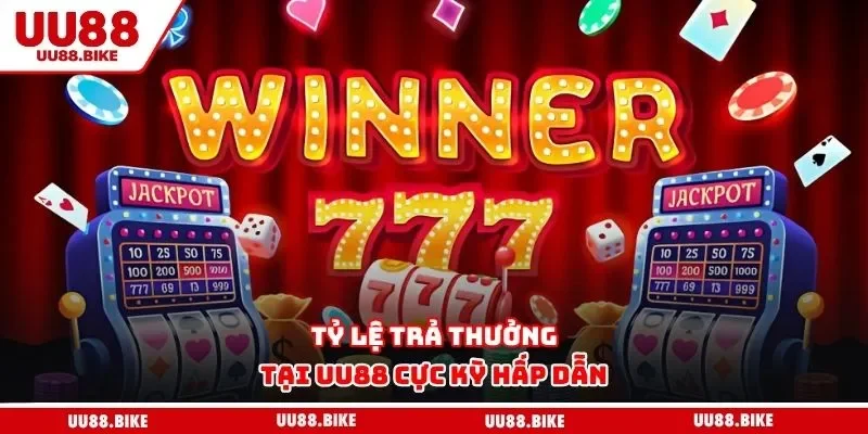 Nổ Hũ UU88 Tỷ lệ trả thưởng tại UU88 cực kỳ hấp dẫn